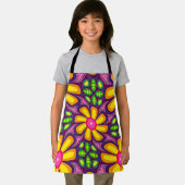 可愛くて可愛い花柄 エプロン (インサイチュ)