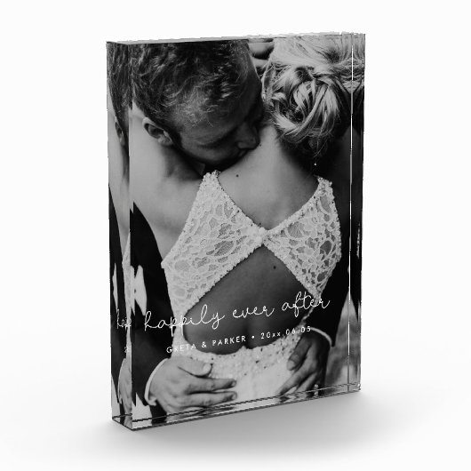 可愛くて幸せお洒落に結婚 フォトブロック (左)