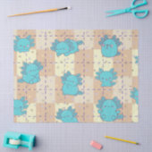 可愛くて愛らしい軸索 薄葉紙 (クラフト)