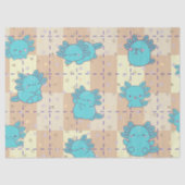 可愛くて愛らしい軸索 薄葉紙 (正面)