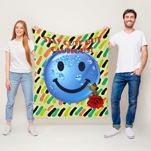 可愛くて慎重なフリースブランケット! フリースブランケット (インサイチュ)