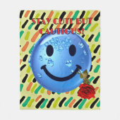 可愛くて慎重なフリースブランケット! フリースブランケット (正面)