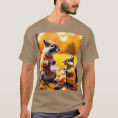 可愛くて機能的子供へで大人 Tシャツ (正面)