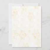 可愛くて甘い誕生日の誕生日 招待状 (裏面)