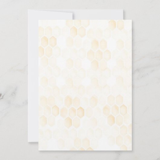 可愛くて甘い誕生日の誕生日 招待状 (裏面)