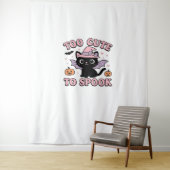 可愛くて甘すぎる – ハロウィーン猫版クラシック タペストリー (インサイチュ)