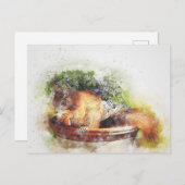 可愛くて礼儀正しい ポストカード (正面/裏面)