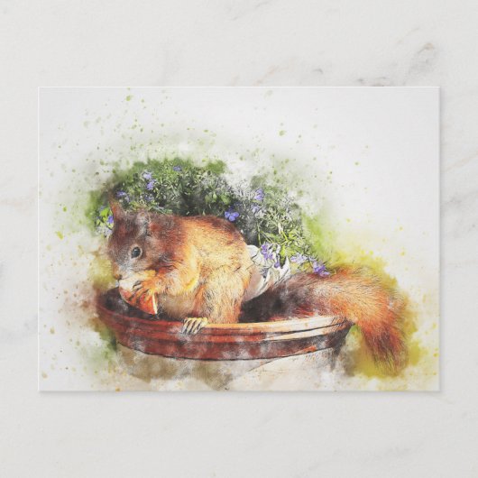 可愛くて礼儀正しい ポストカード (正面)