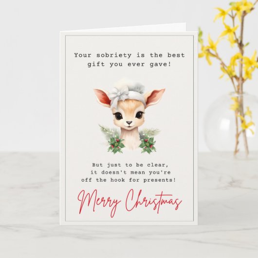 可愛くて穏おもしろいやかなクリスマス カード (黄色い花)