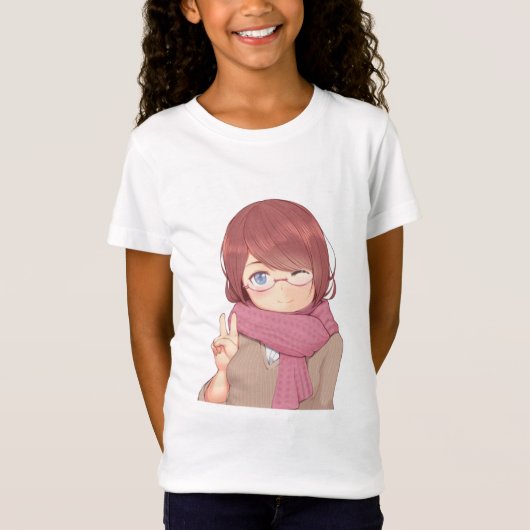 可愛くて素敵な特徴 Tシャツ (正面)