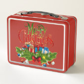 可愛くて耐久性のあるメタルランチボックスは長持 メタルランチボックス (裏面)