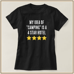 可愛くて面白いディーバの名言キャンプTシャツ Tシャツ