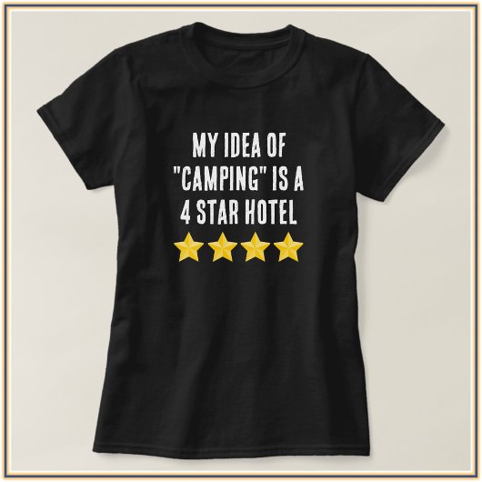 可愛くて面白いディーバの名言キャンプTシャツ Tシャツ
