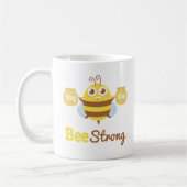 可愛くて面白いBee Strong漫画 コーヒーマグカップ (左)