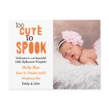 可愛すぎてハロウィーン写真ベビー誕生