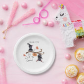 可愛すぎてハロウィーン誕生日こうもり名 ペーパープレート (パーティー)