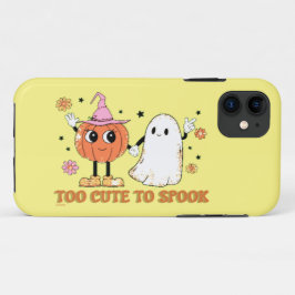可愛すぎて可愛いおもしろい幽霊ハロウィン iPhone 11 ケース