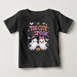 可愛すぎて可愛いハロウィン幽霊 ベビーTシャツ