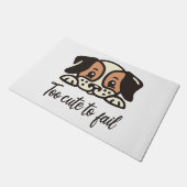 可愛すぎて失敗できない ドアマット (アングル)