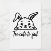 可愛すぎて失敗できない フードラベル (シングルラベル)