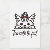 可愛すぎて失敗できない フードラベル (シングルラベル)