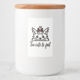 可愛すぎて失敗できない フードラベル