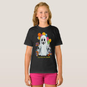 可愛すぎて幽霊Tシャツデザイン Tシャツ (正面フル)