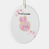 可愛すぎて扱えない..... セラミックオーナメント (右)