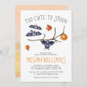 可愛すぎて甘い |かわいい小さなこうもり赤ちゃんシャワー (正面/裏面)