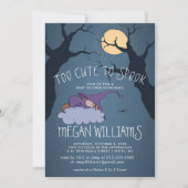 可愛すぎて甘い |かわいい小さな魔女の赤ちゃんシャワー (正面)