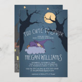 可愛すぎて甘い |かわいい小さな魔女の赤ちゃんシャワー (正面/裏面)