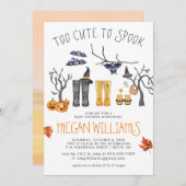 可愛すぎて甘い |ハロウィーンのベビーシャワー (正面/裏面)