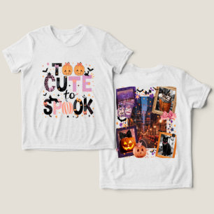 可愛すぎて紫のグリッターを甘やかせ不気味ない トライブレンドTシャツ