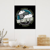 可愛すぎて食べ羊にも ポスター (キッチン)