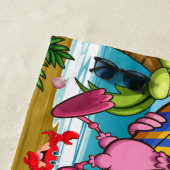 可愛すぎるビーチシーン ビーチタオル (インサイチュ)