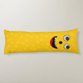 可愛すごいいオパーソナライズされたレンジの怪物 ボディピロー (裏面)