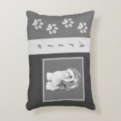 可愛すごいいシーズー(犬)豆付枕 アクセントクッション (正面(垂直))