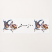 可愛すごいいタビーキャットヨガマット ヨガマット (裏面(横))