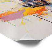 可愛すごいいパグ犬の子犬001 - Xeno Lucilfer ポスター (コーナー)