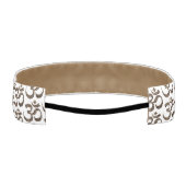 可愛すごいいヒョウOMシンボル1.5-inヘッドバンド アスレチックヘッドバンド (裏面)