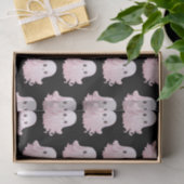 可愛すごいいピンク幽霊柄ハロウィーン 薄葉紙 (ギフト)