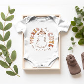 可愛すごいいベビーハロウィーン「悪かわいい」 ベビーボディスーツ