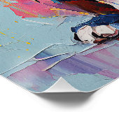 可愛すごいいボストンテリアードッグパピー004 - Xeno Luc ポスター (コーナー)