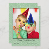 可愛すごいい写真バレンタインデーのカード シーズンカード (正面/裏面)