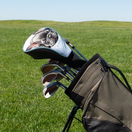 可愛すごいい天使の眠る子犬フランスのブルドッグ002 ゴルフヘッドカバー (インサイチュ)