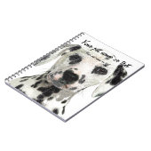 可愛すごいい子犬 ノートブック (左側)