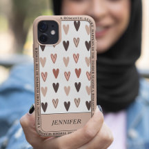 可愛すごいい愛カラフル柄 |名前（紫）