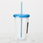 可愛すごいい格言 アクリルタンブラー (右)