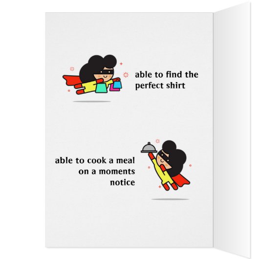 可愛すごいい母の日 (内側 (左))