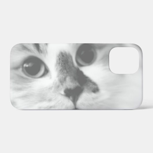 可愛すごいい猫ポートレート写真 Case-Mate iPhoneケース (裏面 (横))
